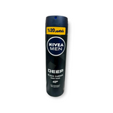 NIVEA DEEP BLACK CARBON DARK WOOD 150ML 20% OFFER